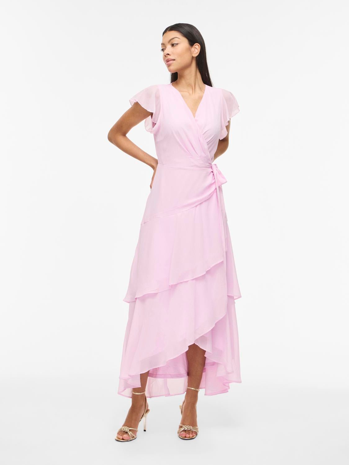VIURA Long Dress - Cherry Blossom - VERO MODA & VILA Bergvik